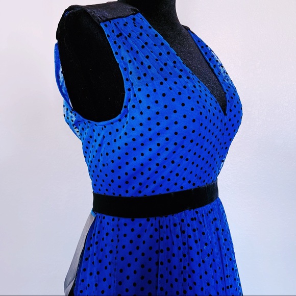 BCBGMaxAzria Polka Dot Tulle Gown - Picture 6 of 10